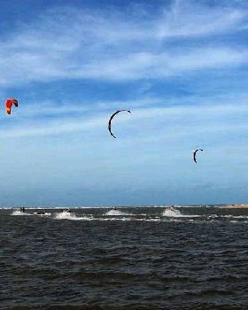 Kiteboarding