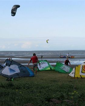 Kiteboarding