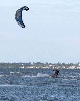 Kiteboarding