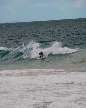 Kitesurfing
