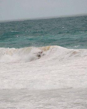 Kitesurfing