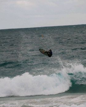 Kitesurfing