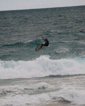 Kitesurfing