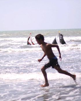 Kiteboarding