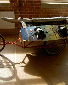 Push bike (kiting) trailer