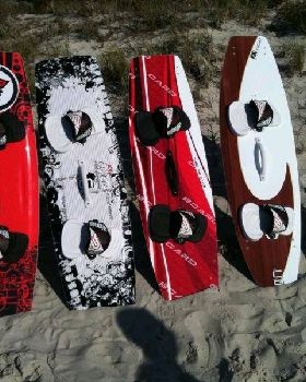L to R Freeride,  Pro, Tyro, Wave, Tempo