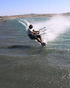 Kitesurfing