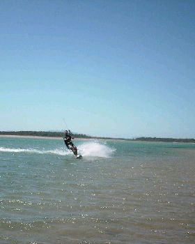 Toeside turn.