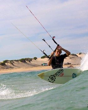 Kitesurfing
