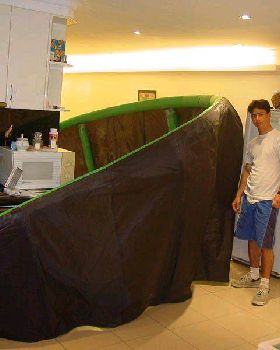 Kitemaking workshop 2003