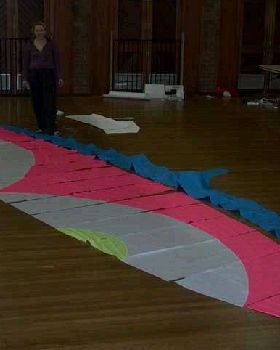 Kitemaking workshop 2003