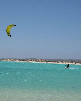 Kitesurfing