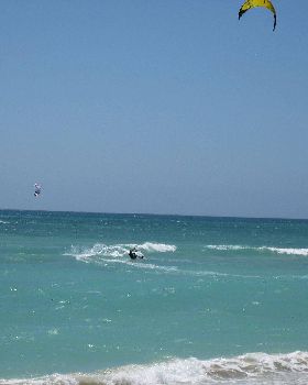 Kiteboarding
