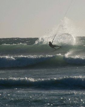 Kitesurfing