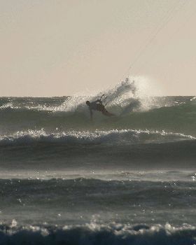Kitesurfing
