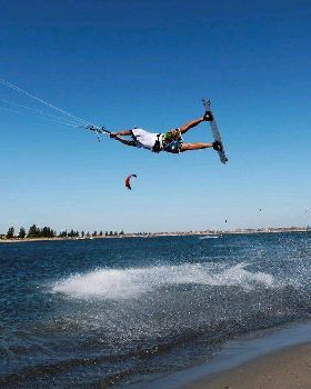 Kiteboarding