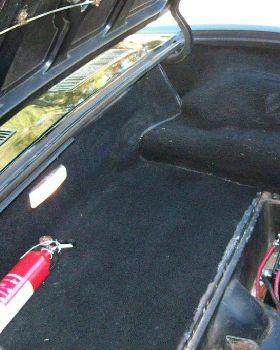 Corvette boot