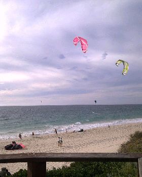 Kiteboarding