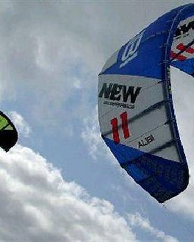 ALIBI, revolutionary design in kiteboarding