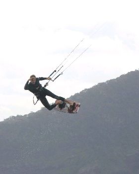 Kiteboarding
