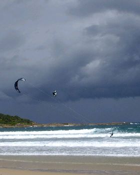 Kiteboarding