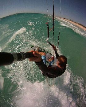 Kitesurfing