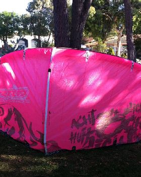 12m 2007 RRD PINK KITE WITH BAG