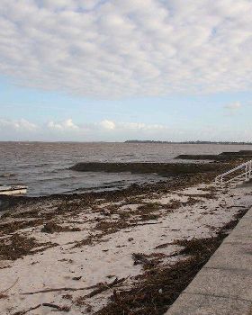 Debris at Brighton