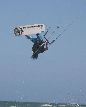 Kitesurfing