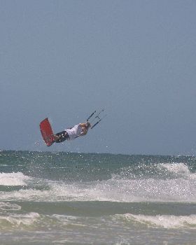 Kitesurfing
