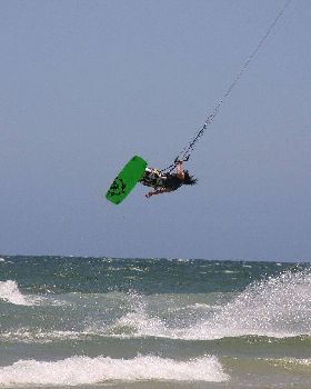 Kiteboarding