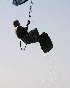 Kitesurfing