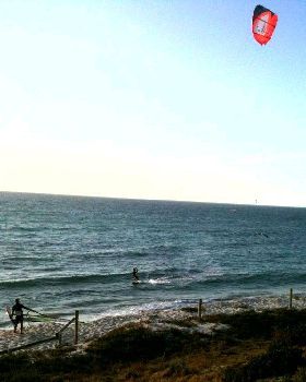Kiter at Dutchies