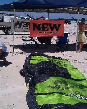 Nate spending an hour, hungover, setting up