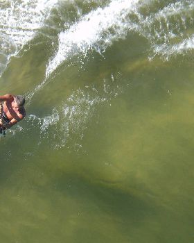The Alley.. 14 knots, 13M CB IDS, 133 Steeze