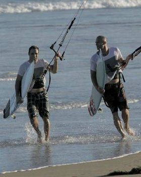 Kiteboarding