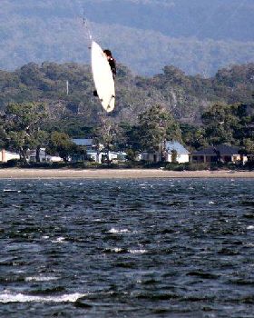 Kitesurfing