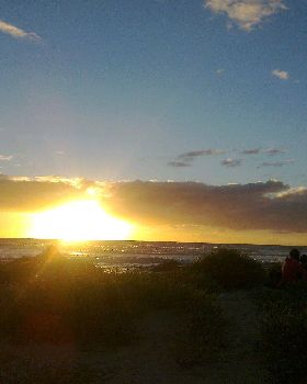 Kitesurfing