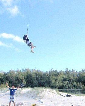 Flying high