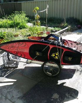 Kite trailer