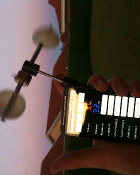 My prototype windmeter