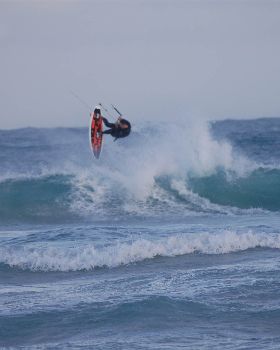 Kitesurfing