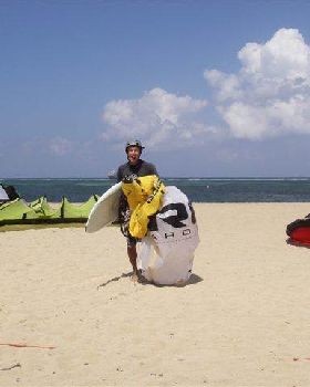 Kiteboarding