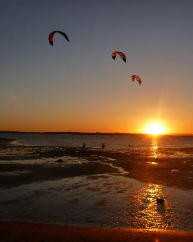 Wellington point Qld at sunset