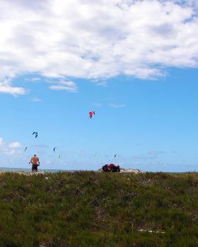 Kiting in Maui