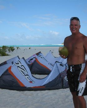 Kitesurfing