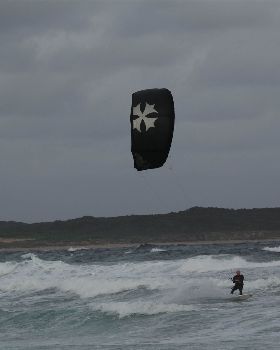 Kitesurfing