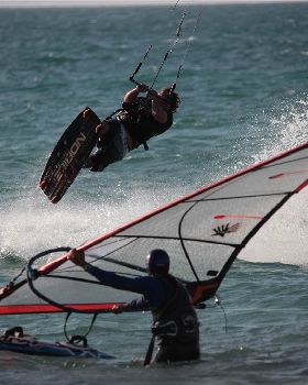 Kiteboarding