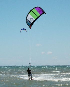 Kiteboarding
