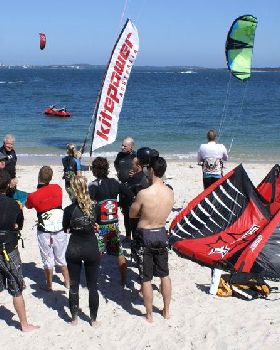 Sydney kite race